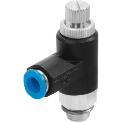 Дроссель с обратным клапаном Festo GRLA-1/8-QS-8-RS-B