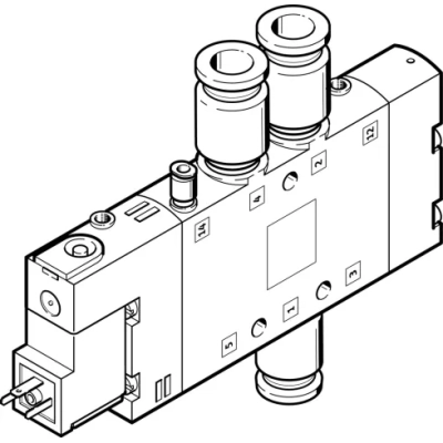 Распределитель с электромагнитным управлением Festo CPE18-M2H-5L-QS-8