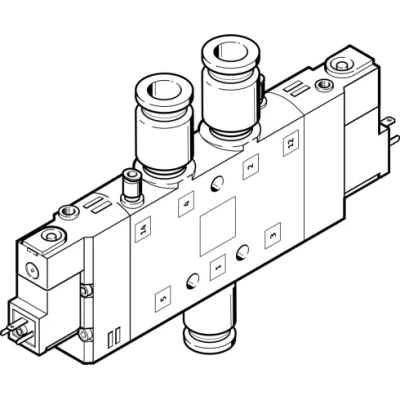 Распределитель с электромагнитным управлением Festo CPE24-M2H-5JS-QS-10