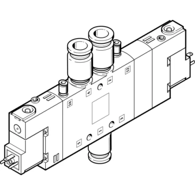 Распределитель с электромагнитным управлением Festo CPE18-M1H-5/3ES-QS-8