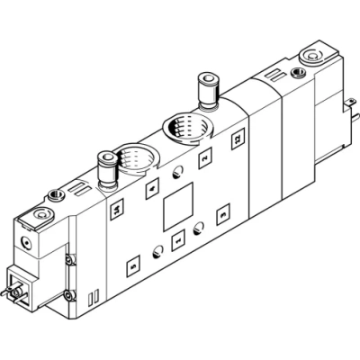 Распределитель с электромагнитным управлением Festo CPE24-M1H-5/3BS-3/8