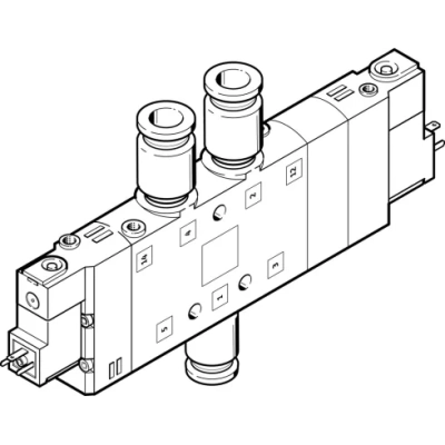 Распределитель с электромагнитным управлением Festo CPE24-M2H-5/3B-QS-10