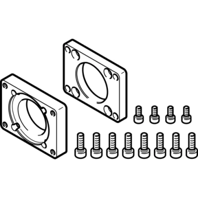 Фланец электродвигателя Festo EAMF-A-28B-28A
