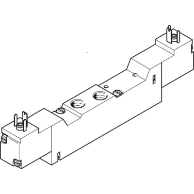 Распределитель с электромагнитным управлением Festo MEBH-5/3B-1/8-P-B-230AC