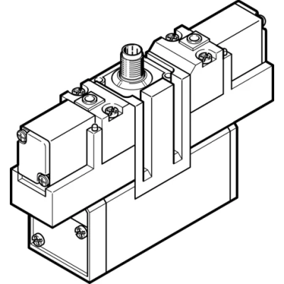 Распределитель с электромагнитным управлением Festo JMEBDH-5/2-D-3-ZSR-C