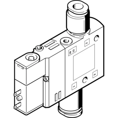 Распределитель с электромагнитным управлением Festo CPE14-M1BH-3GL-QS-8
