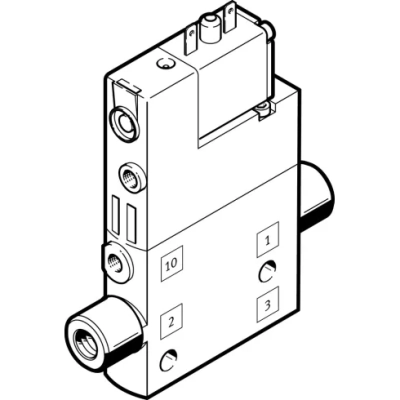Распределитель с электромагнитным управлением Festo CPE10-M1BH-3GLS-M5