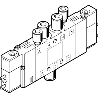 Распределитель с электромагнитным управлением Festo CPE10-M1BH-5JS-QS-4