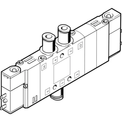 Распределитель с электромагнитным управлением Festo CPE14-M1BH-5/3G-QS-8