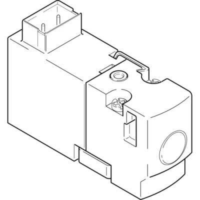 Распределитель с электромагнитным управлением Festo MHA1-M4H-3/2O-0,6-TC