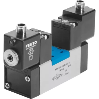 Распределитель с электромагнитным управлением Festo MDH-5/3B-D-2-M12-C