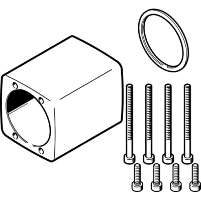 Корпус муфты Festo EAMK-A-D32-35A-40A