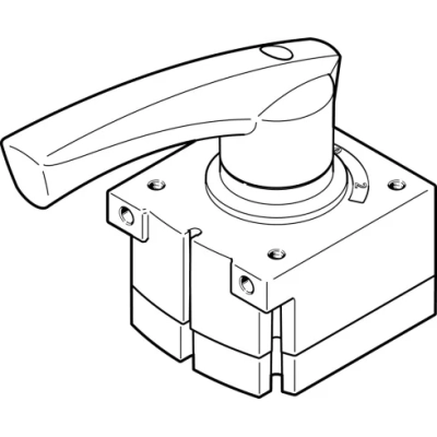 Распределитель с ручным управлением Festo VHER-H-B43C-B-N18