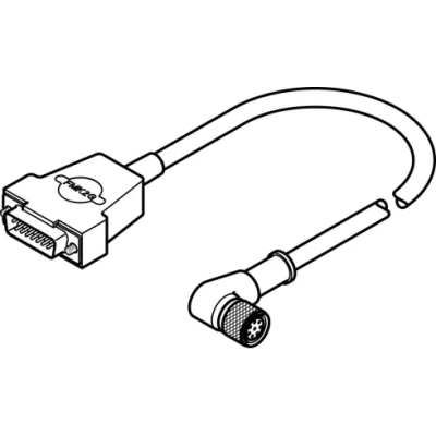 Кабель кодирующего устройства Festo NEBM-M12W8-E-20-N-S1G15
