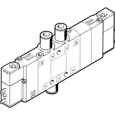 Распределитель с электромагнитным управлением Festo CPE10-M1BH-5/3B-QS4-B