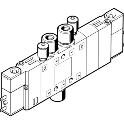 Распределитель с электромагнитным управлением Festo CPE10-M1BH-5/3BS-QS4-B