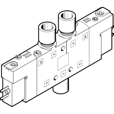 Распределитель с электромагнитным управлением Festo CPE10-M1BH-5/3BS-M5-B