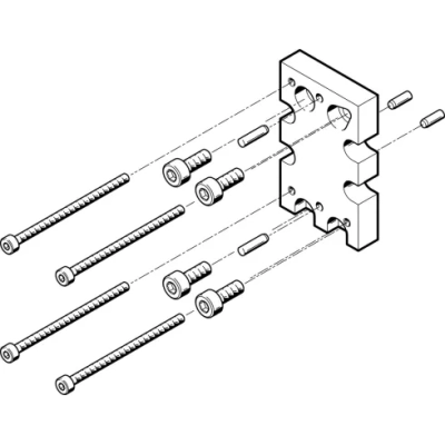 Адаптерная плита для параллельного захвата Festo HAPG-74