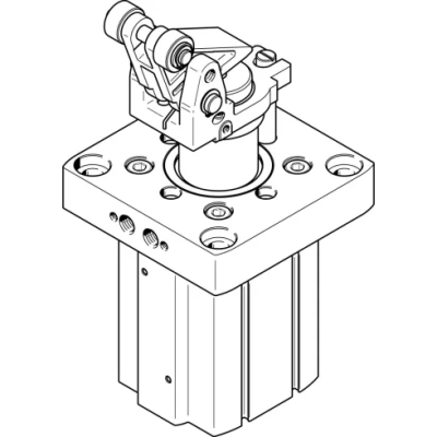 Стопорный пневмоцилиндр Festo DFST-80-40-D-Y4-A