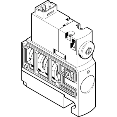 Распределитель с электромагнитным управлением Festo CPVSC1-M1H-J-T-Q3