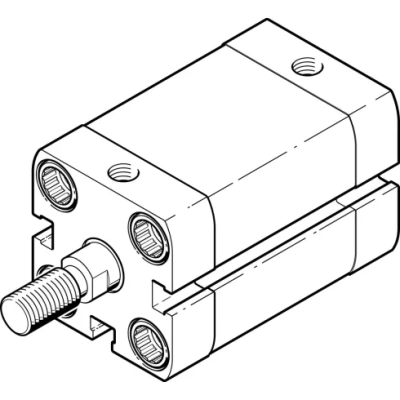 Компактный пневмоцилиндр Festo ADNP-25-50-A-P-A