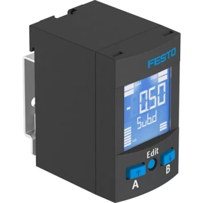 Датчик давления Festo SPAU-P10R-W-Q4D-L-PNLK-PNVBA-M8D
