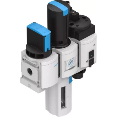 Блок подготовки воздуха, комбинация Festo MSB6-1/2:C3:J1:D14-WP