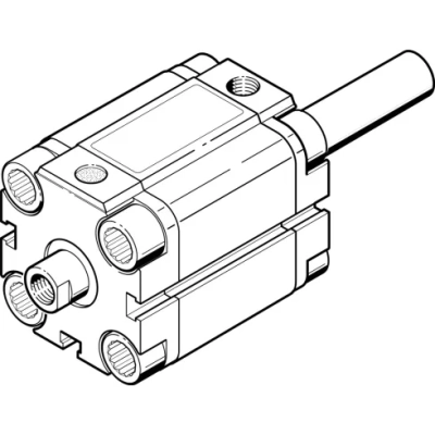 Компактный пневмоцилиндр Festo AEVU-20-P-A-S26