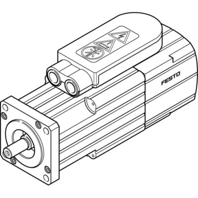 Серводвигатель Festo EMMS-AS-55-MK-LS-TMB